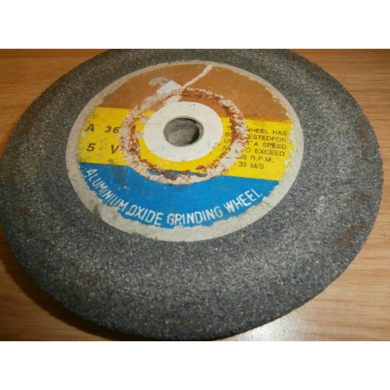 7 inch Bench Grinder Stone wheel coarse used