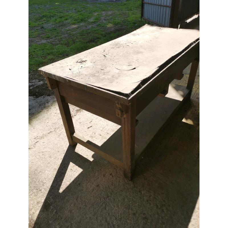 Wooden Workbench