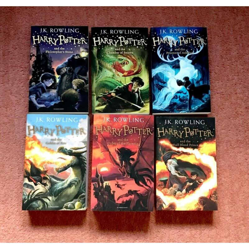 Harry Potter 6 Book Set