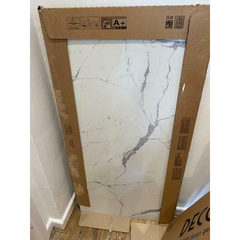 Large Marble Style Porcelain Tiles