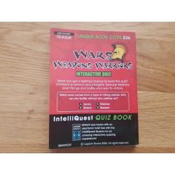 Wars Weapons Warriors interactive quiz book