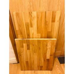 Natural Solid Oak Worktop Piece